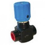 Bidirectional flow control valve (plastic knob)